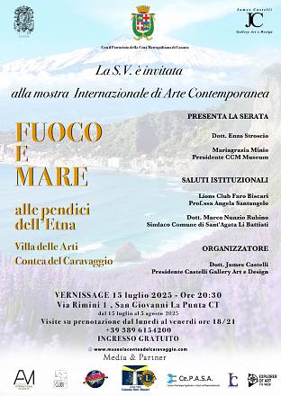 Fuoco e mare - mostra internazionale di arte contemporanea